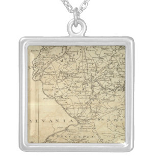State of New Jersey Silver Plated Necklace