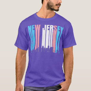 State Of New Jersey Trans Pride Flag Transgender T-Shirt