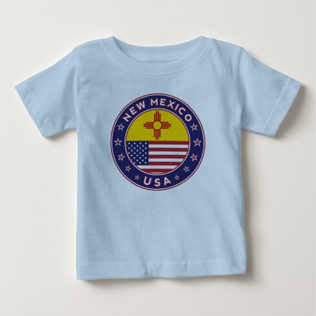 State of New Mexico Baby T-Shirt (Front)