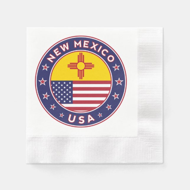 State of New Mexico Napkins (Front)