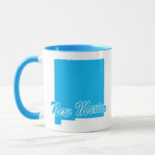 State Of New Mexico Shape Mug