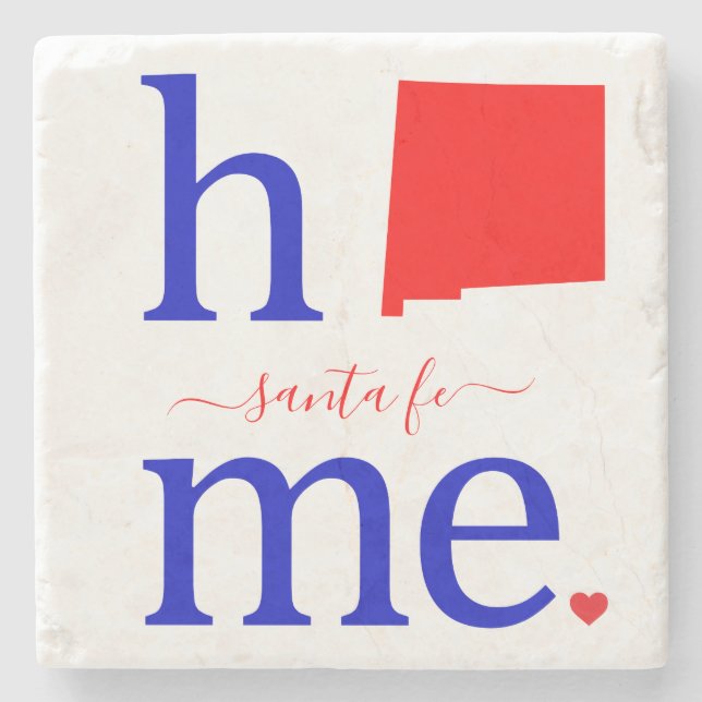 State of New Mexico Stone Coaster (Front)