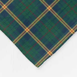 State of New Mexico Tartan Fleece Blanket
