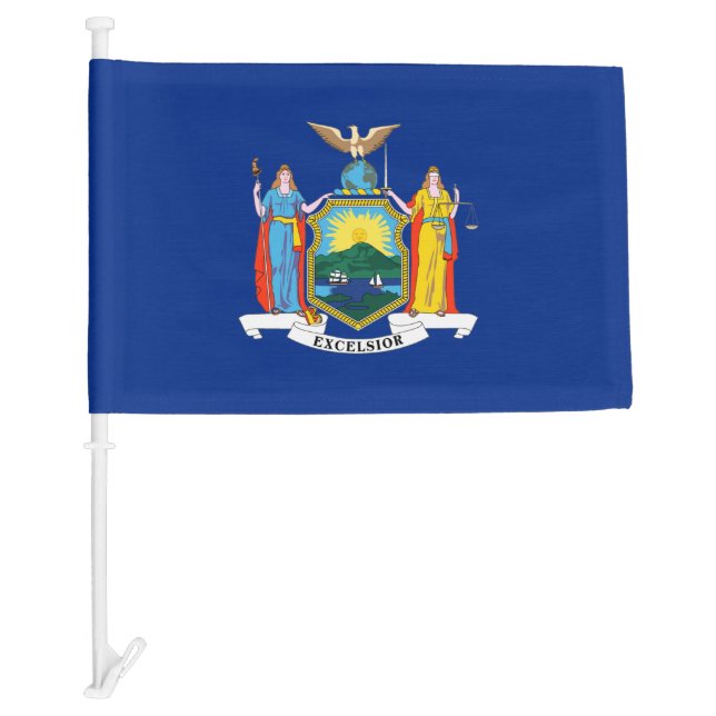 State of New York Car Flag (Front)