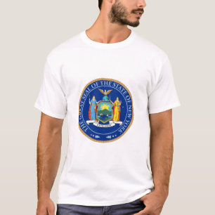 State of New York Flag Seal T-Shirt