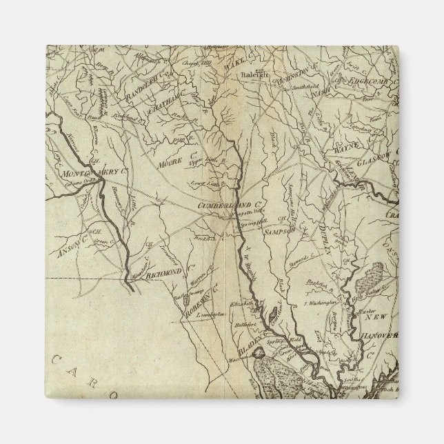 State of North Carolina 2 Magnet (Front)
