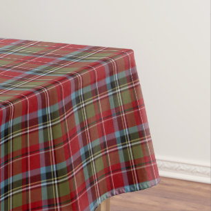 State of North Carolina Tartan Tablecloth