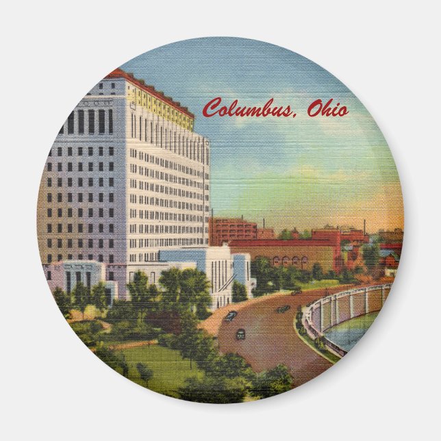 State of Ohio Office Building Magnet (Front)