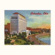 State of Ohio Office Building Vintage Postcard