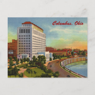 State of Ohio Office Building Vintage Postcard