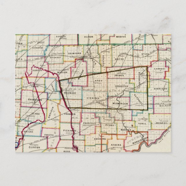 State of Ohio Postcard (Front)