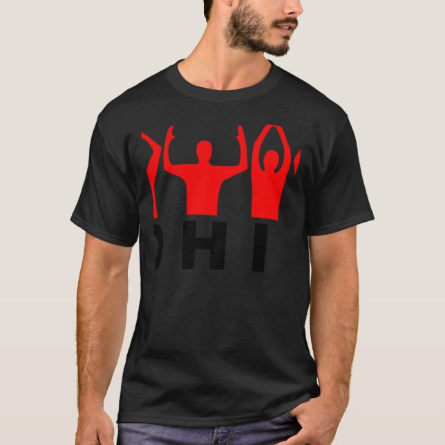 State of Ohio Pride Script Text   T-Shirt (Front)