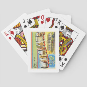 State of Oklahoma OK Old Vintage Travel Souvenir Poker Cards