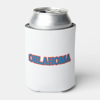 State Of Oklahoma Pride Custom Can Cooler