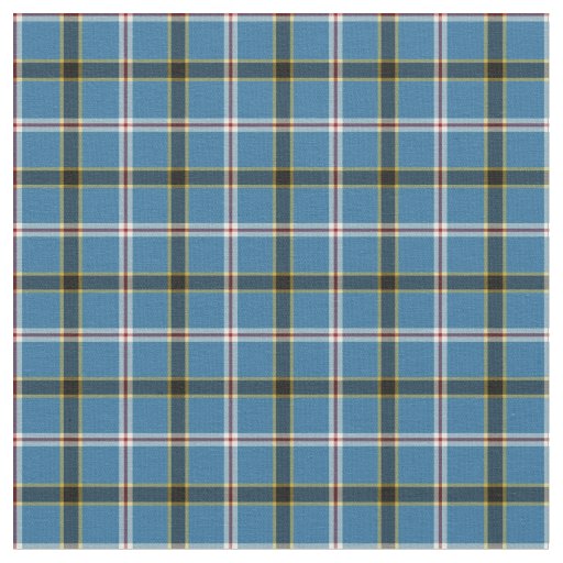 State of Oklahoma Tartan Fabric