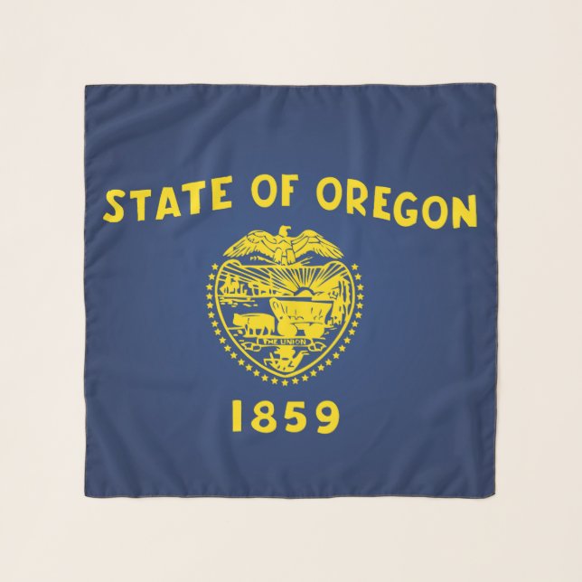 State of Oregon Flag Fashion Scarf (Front)