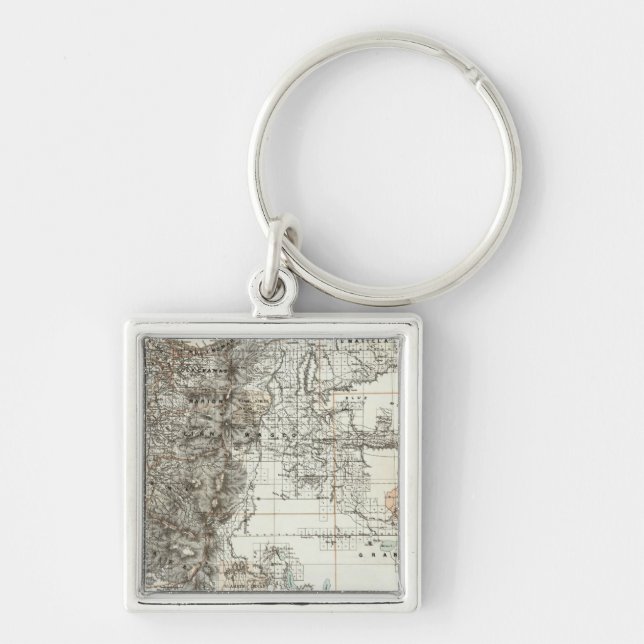 State Of Oregon Keychain (Front)