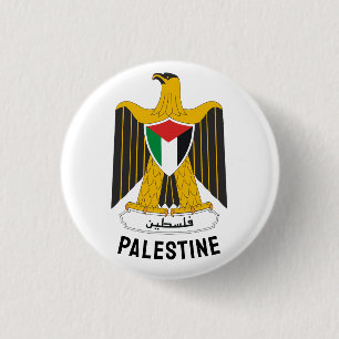 State of Palestine coat of arms Button