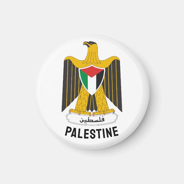 State of Palestine coat of arms Magnet (Front)