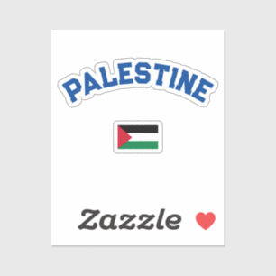 State of Palestine Varsity College University Sticker