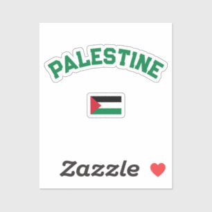 State of Palestine Varsity College University Sticker