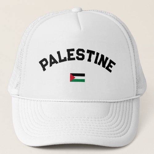 State of Palestine Varsity College University Styl Trucker Hat