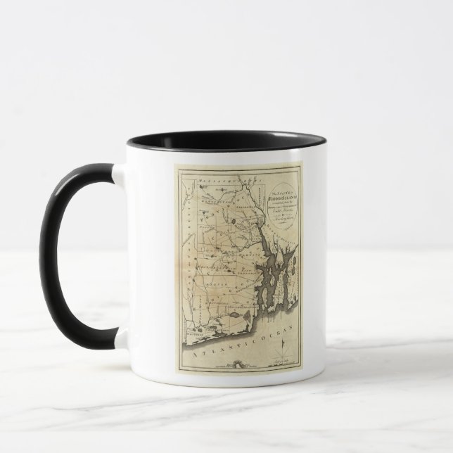 State of Rhode Island Mug (Left)
