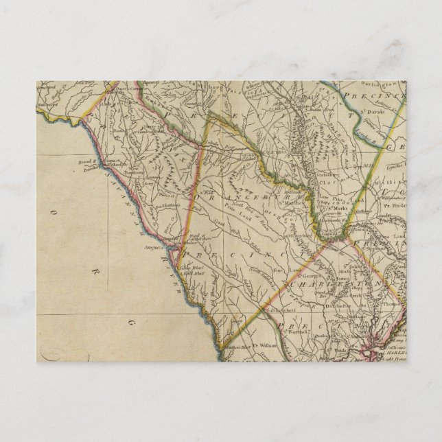 State of South Carolina 3 Postcard (Front)