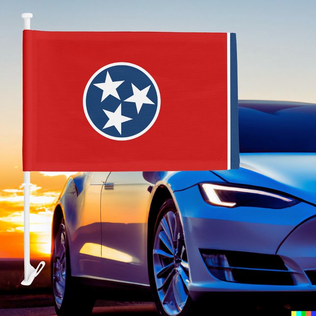 State of Tennessee Car Flag (State of Tennessee Car Flag)