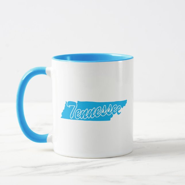 State Of Tennessee Shape Mug (Left)