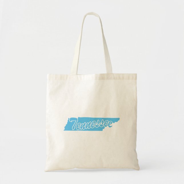 State Of Tennessee Shape Tote Bag (Front)
