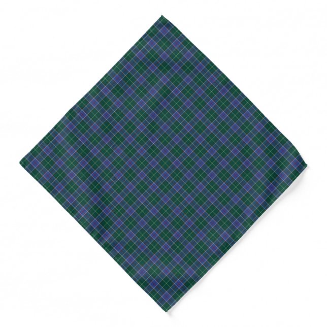 State of Tennessee Tartan Bandana (Front)