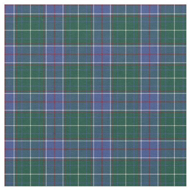 State of Tennessee Tartan Fabric (Close Up)