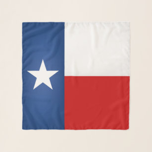 State Of Texas Flag Fashion Scarf