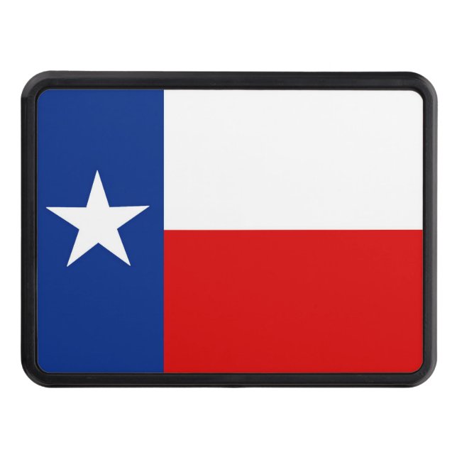 State of Texas Flag for Hitch Tow Hitch Cover (Front)