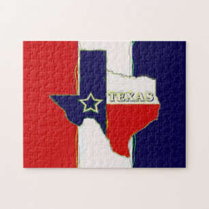 STATE OF TEXAS JIGSAW PUZZLE