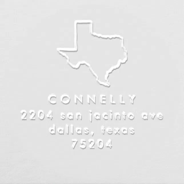 Custom Return Address Embosser