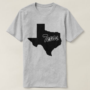 State Of Texas Shape T-shirt