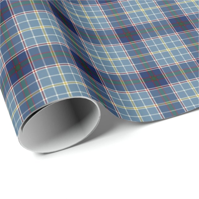 State of Texas Tartan Wrapping Paper (Roll Corner)