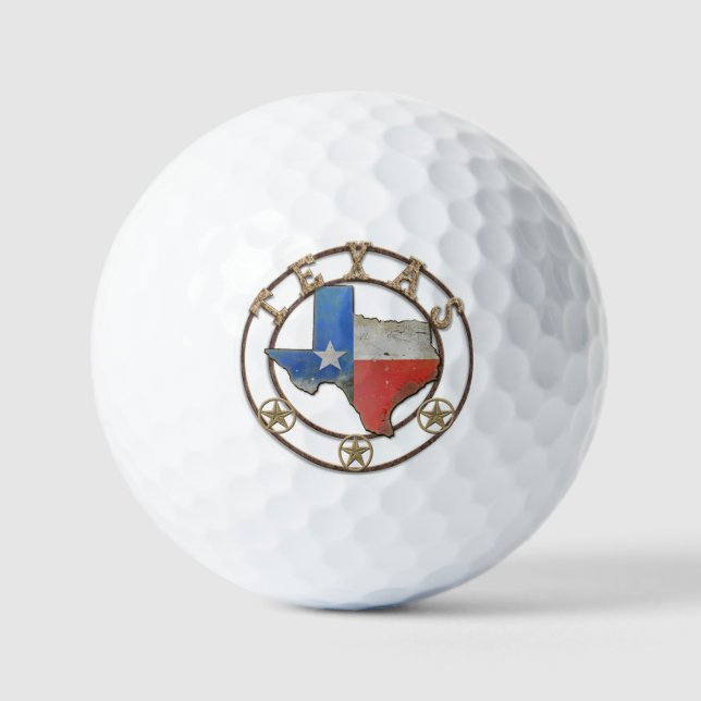 State of Texas Wrought Iron Golf Balls (Front)