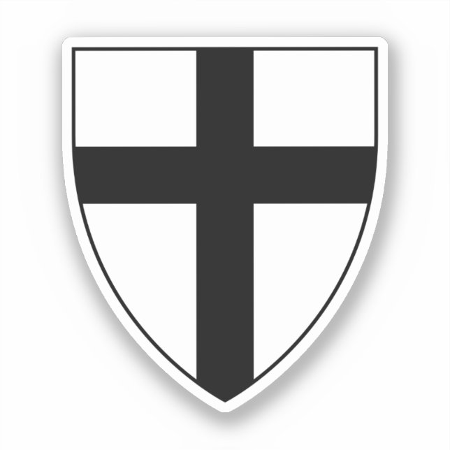 State of the Teutonic Order coat of arms Sticker (Front)