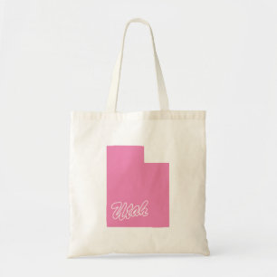 State Of Utah Shape Tote Bag