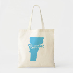 State Of Vermont Shape Tote Bag