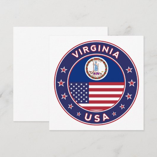 State of Virginia (Front/Back)