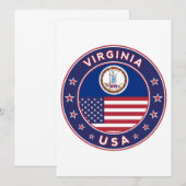 State of Virginia (Front/Back)