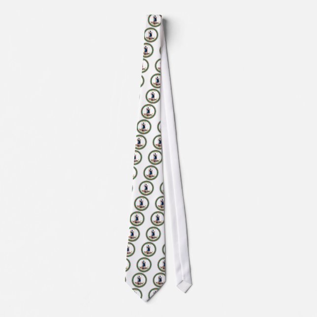 State of Virginia great seal Neck Tie (Front)