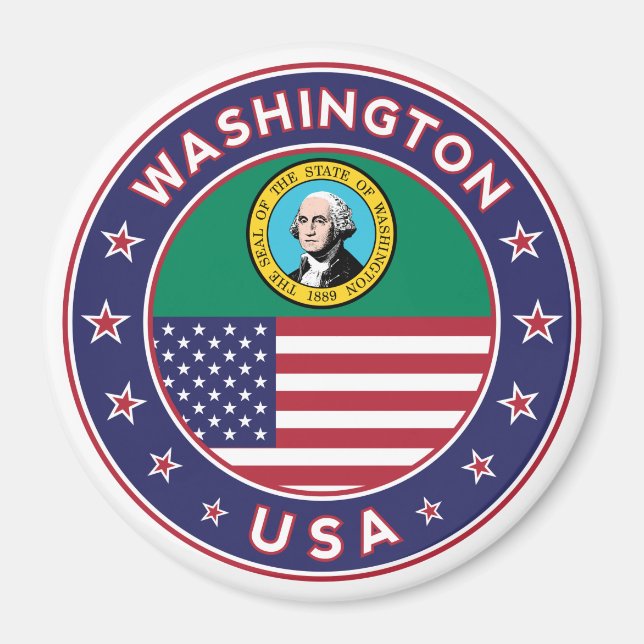 State of Washington Magnet (Front)