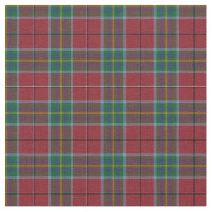 State of West Virginia Tartan Print on Fabric