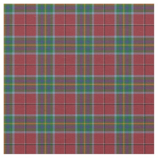State of West Virginia Tartan Print on Fabric