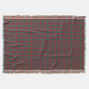 State of West Virginia Tartan Throw Blanket